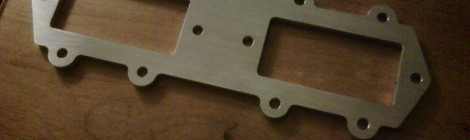 CNC milled manifold plates